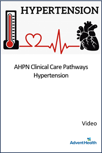 2025 AHPN Clinical Care Pathways: Hypertension (Video) Banner